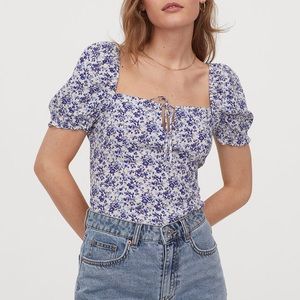 H&M Crepe Blouse Size M